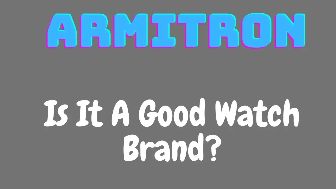 is armitron a good watch