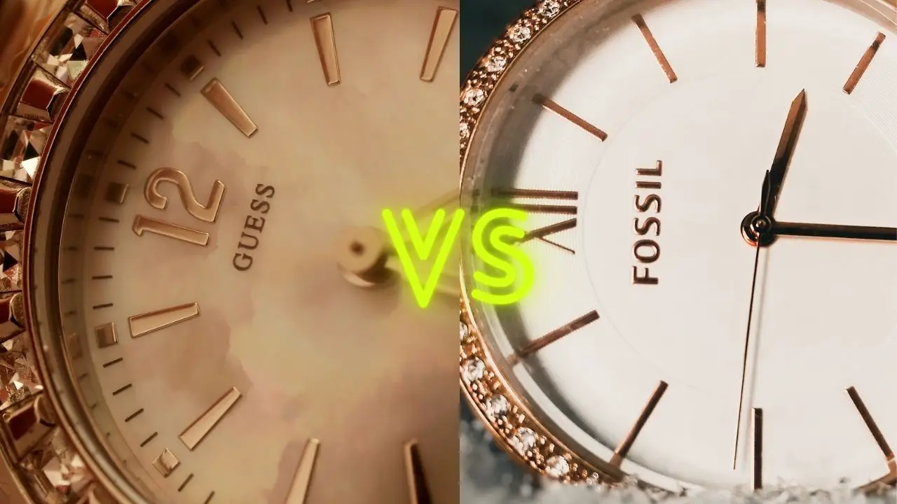 guess vs fossil watches